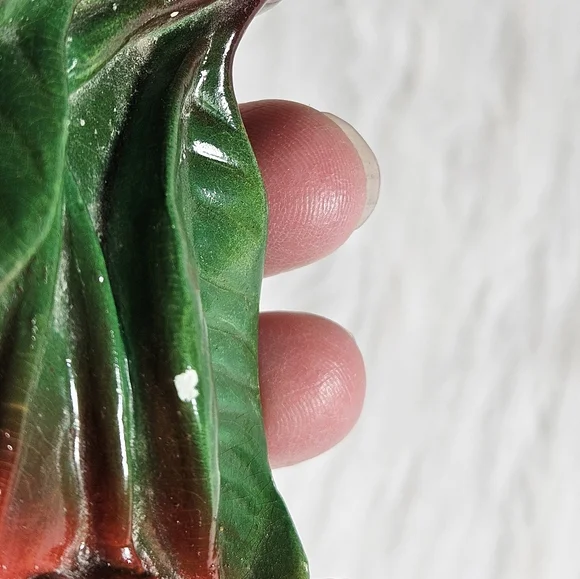 Vintage Chalkware Cherries Wall Plaque - Picture 3 of 3